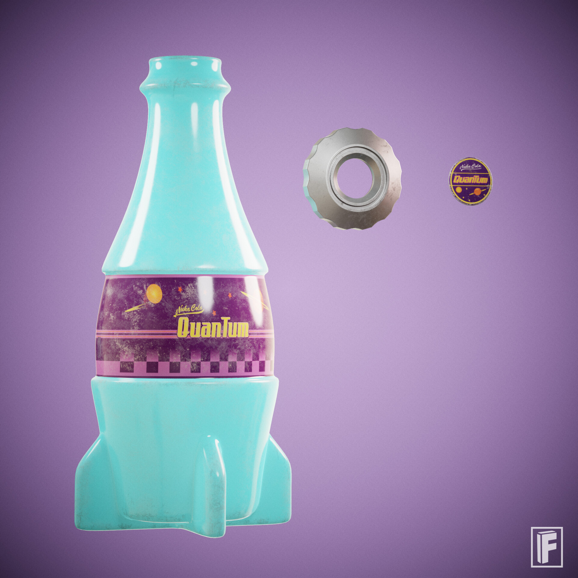 ArtStation - Fallout Project - Nuka Cola