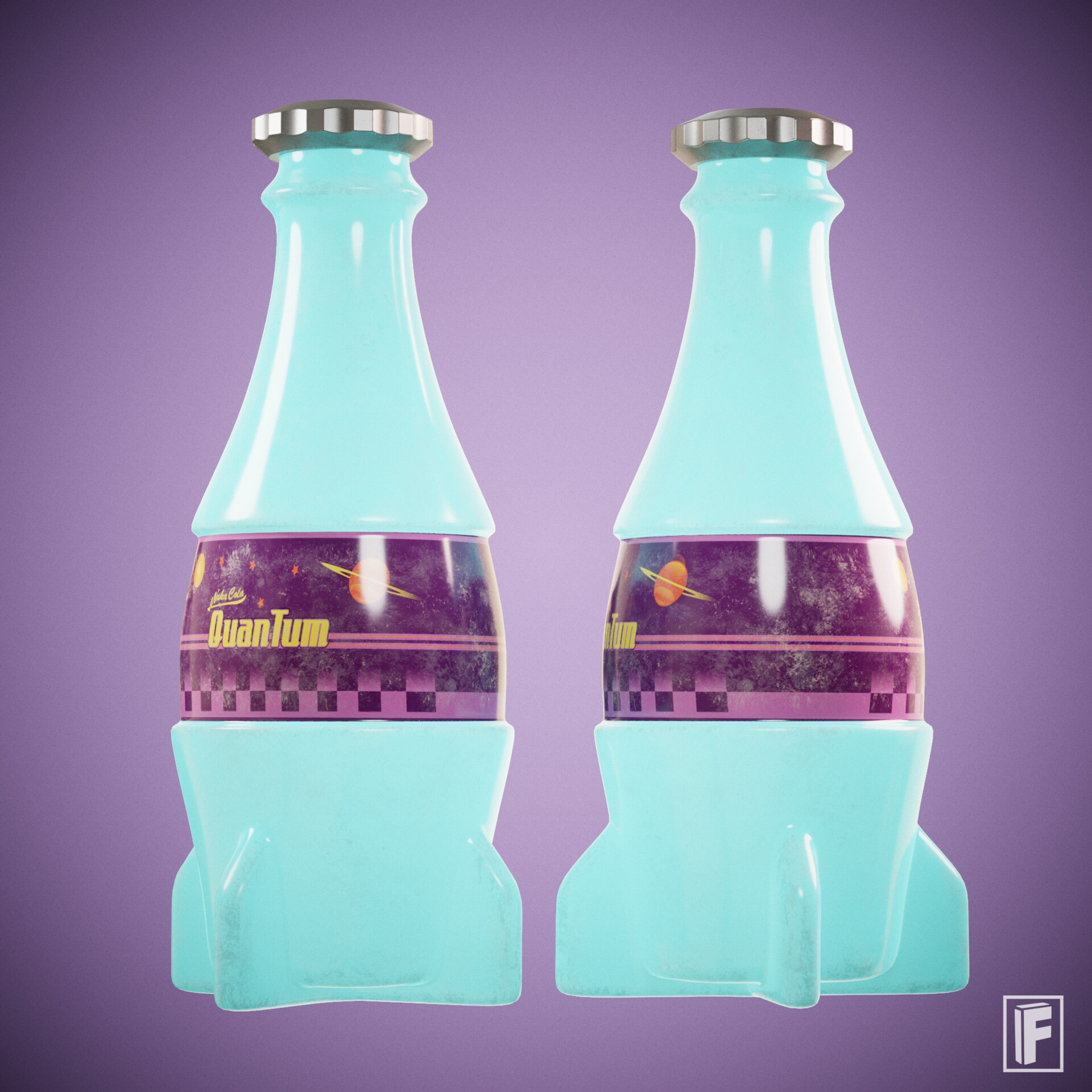 ArtStation - Fallout Project - Nuka Cola