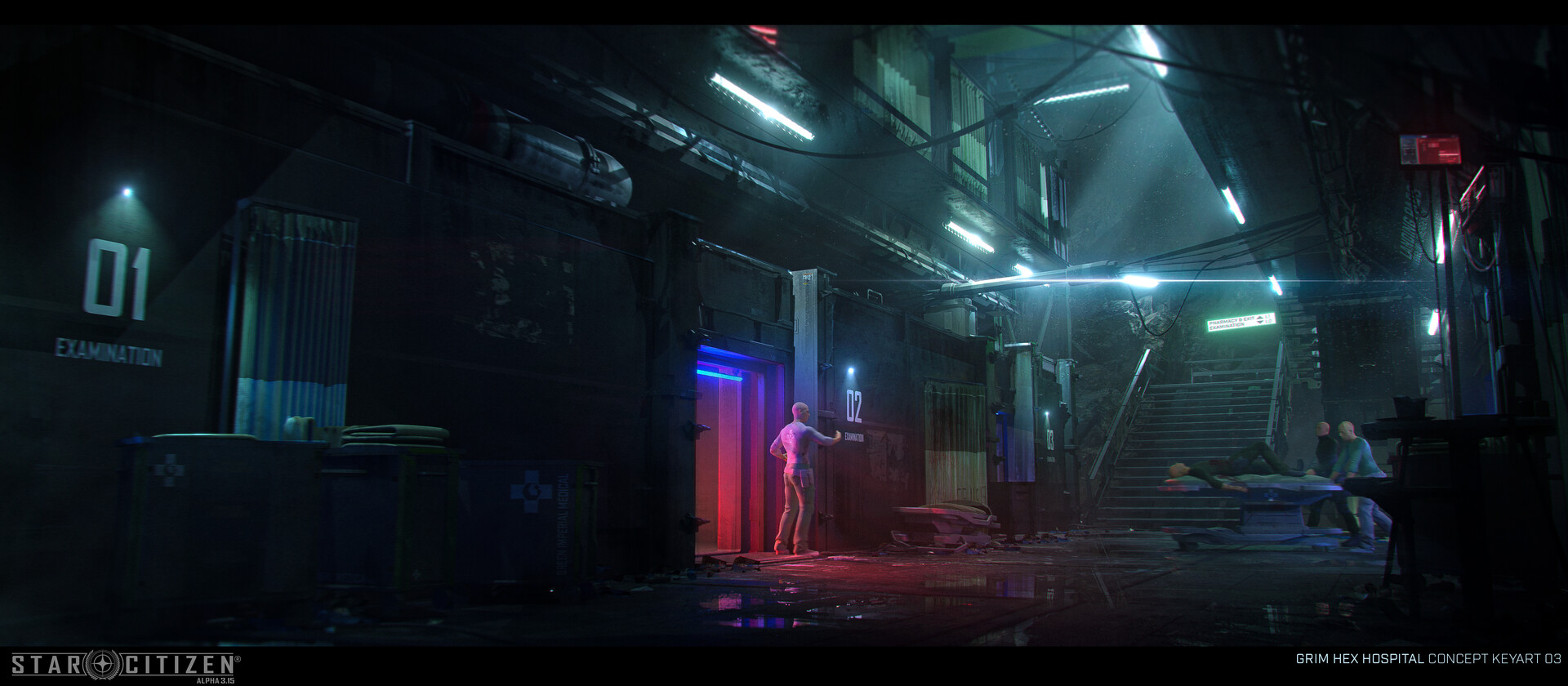 Chris Doretz Star Citizen Grim Hex Hospital