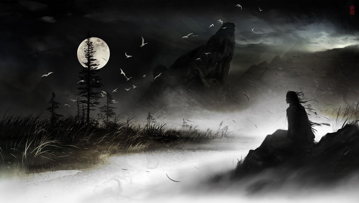 ArtStation 《望月》