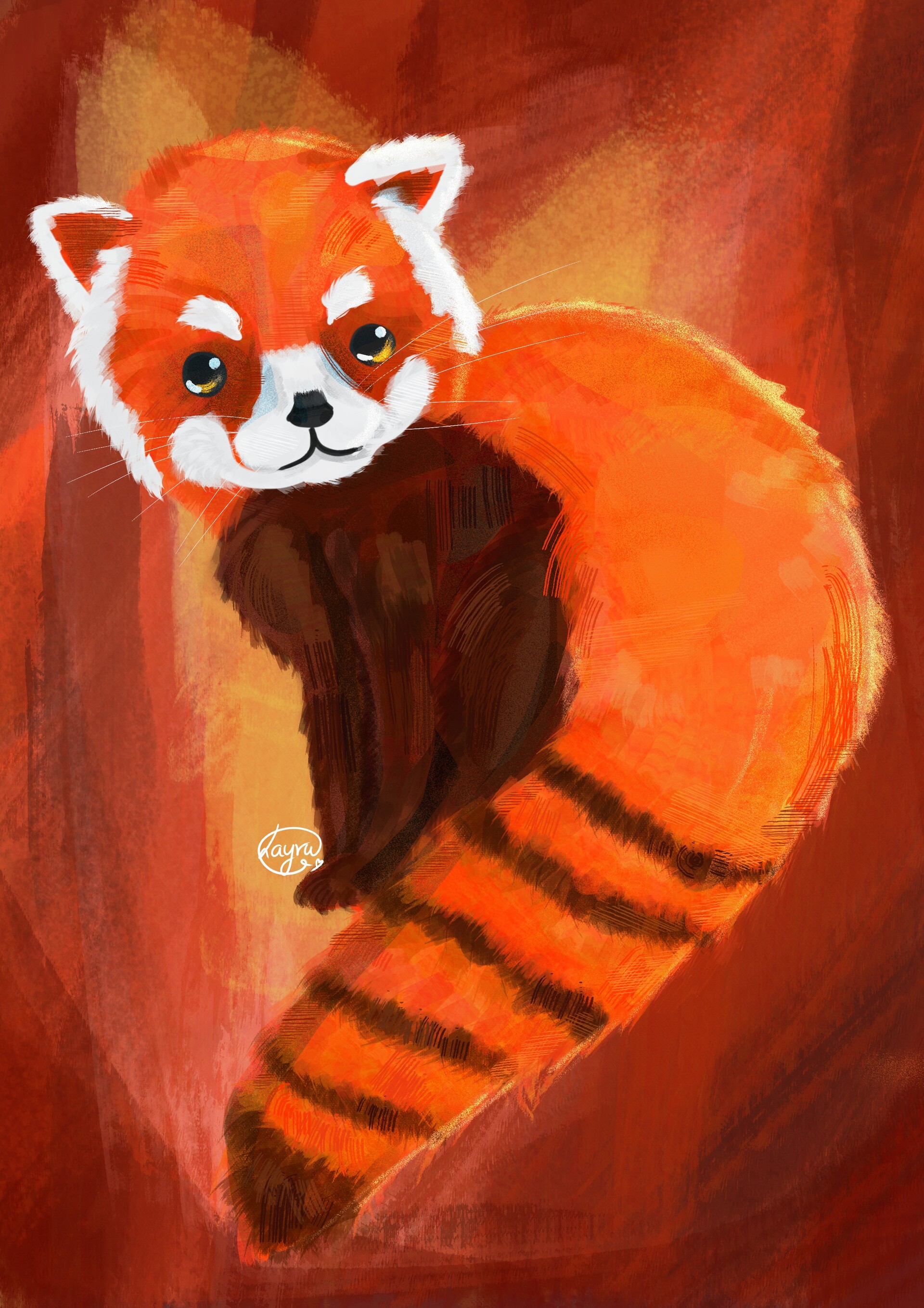 ArtStation - Red panda