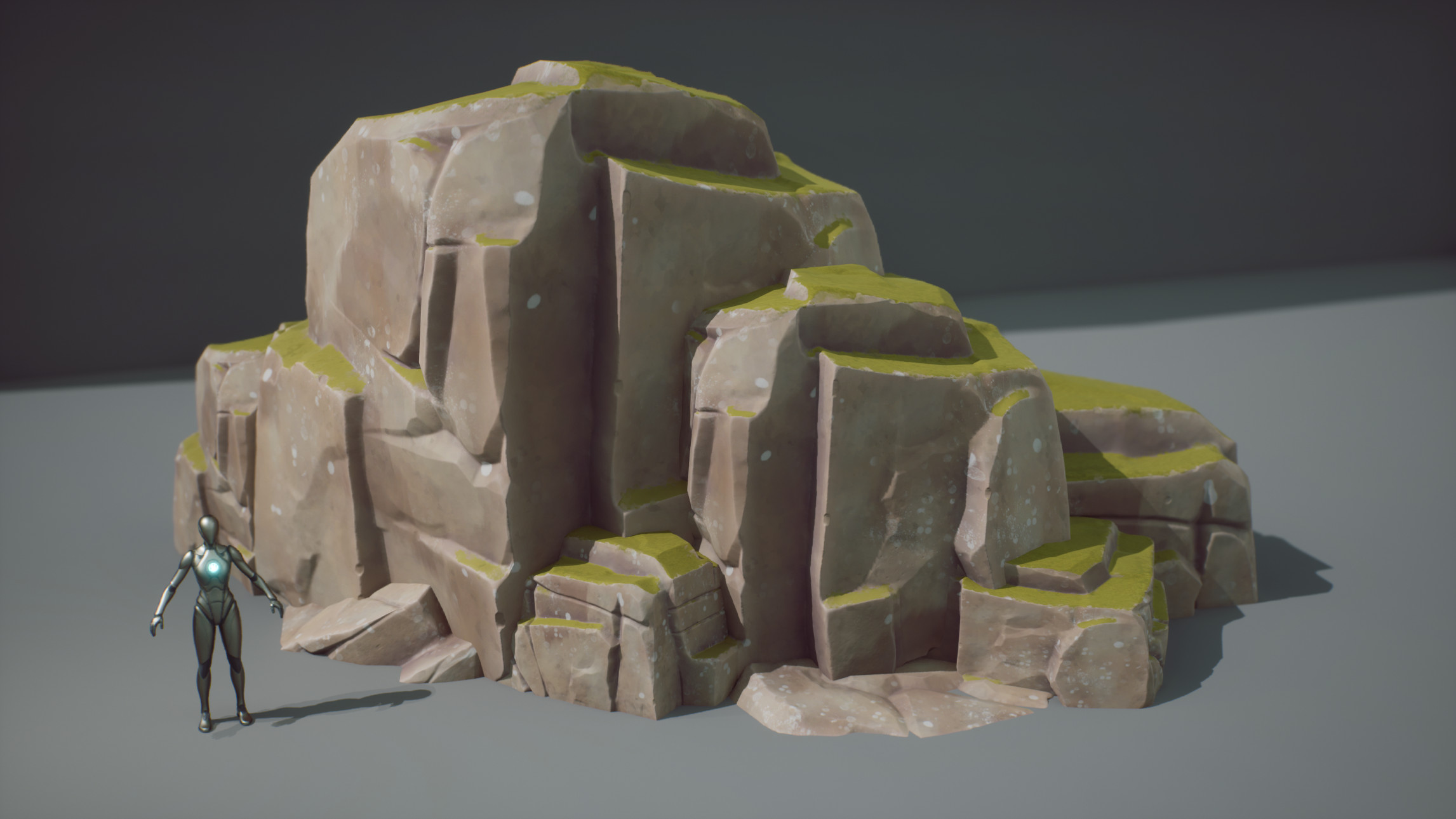 Phil Stoltz - How to Texture Stylized Rocks in Substance Painter