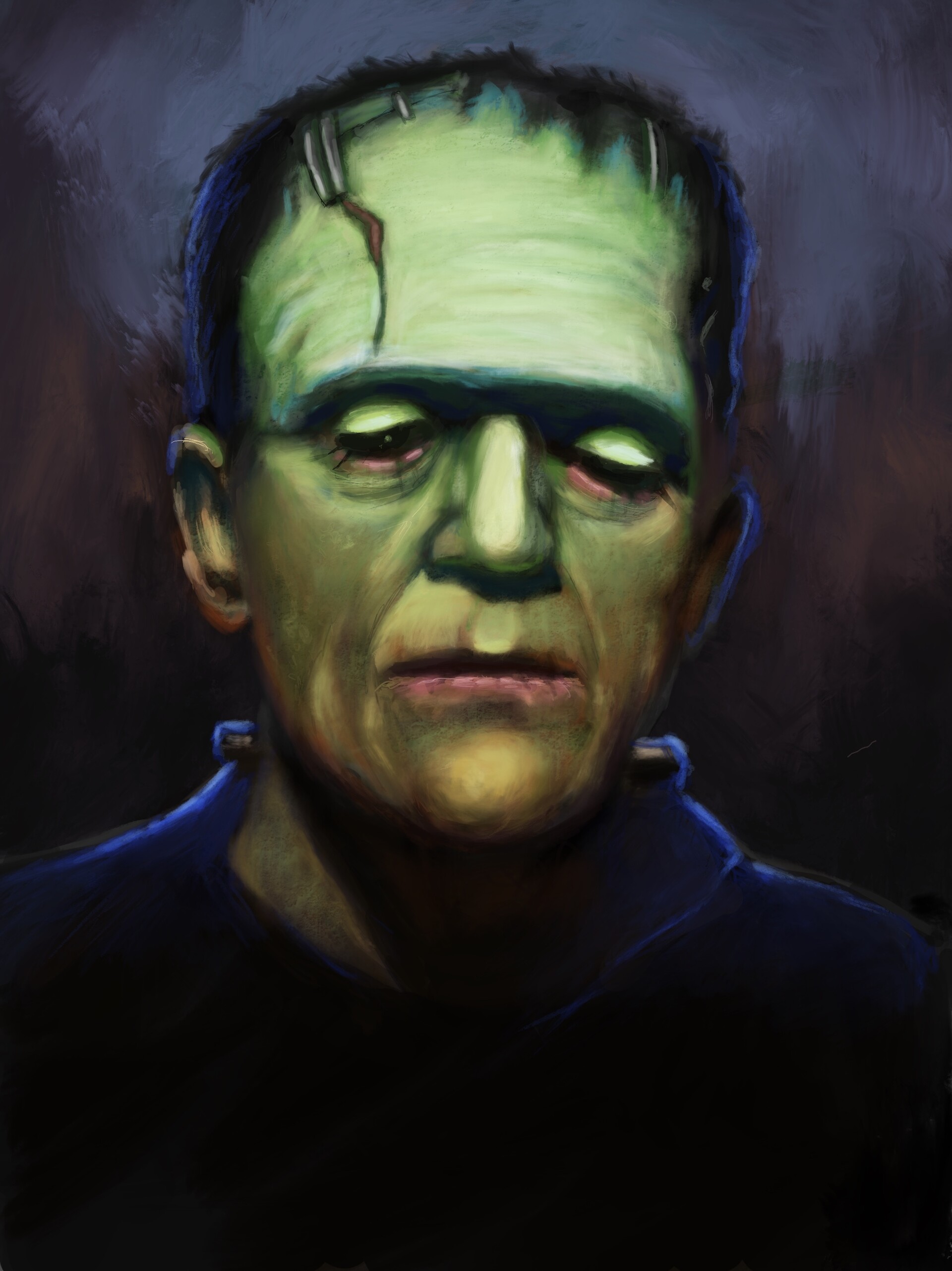 ArtStation - Frankenstein color study B