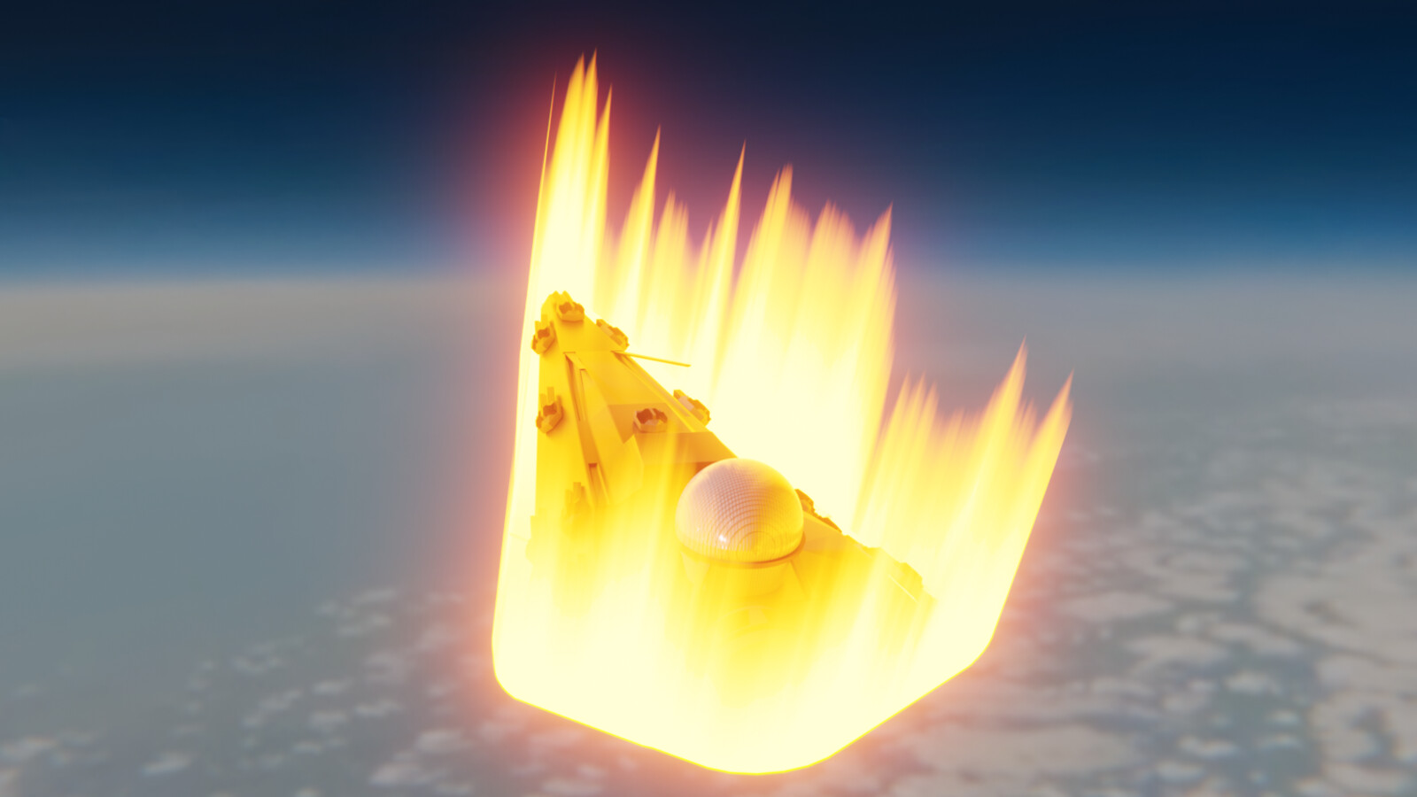 While capable of surviving reentry and making a water landing, it is not recommended and will void the warranty