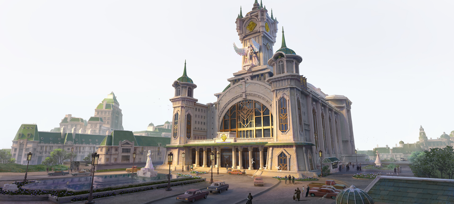 ArtStation station 车站