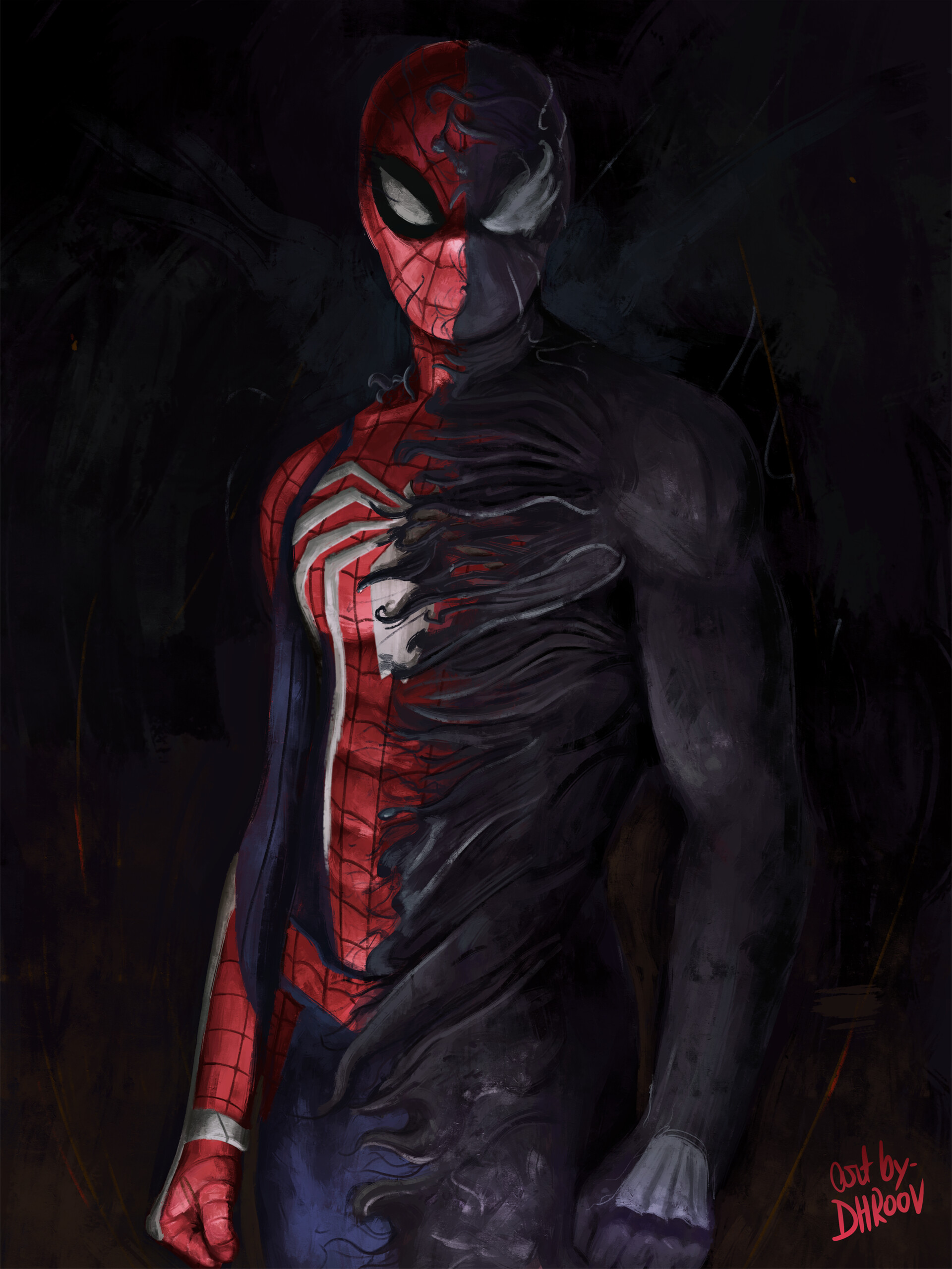 ArtStation - Spider-Man PS4 Symbiote Suit
