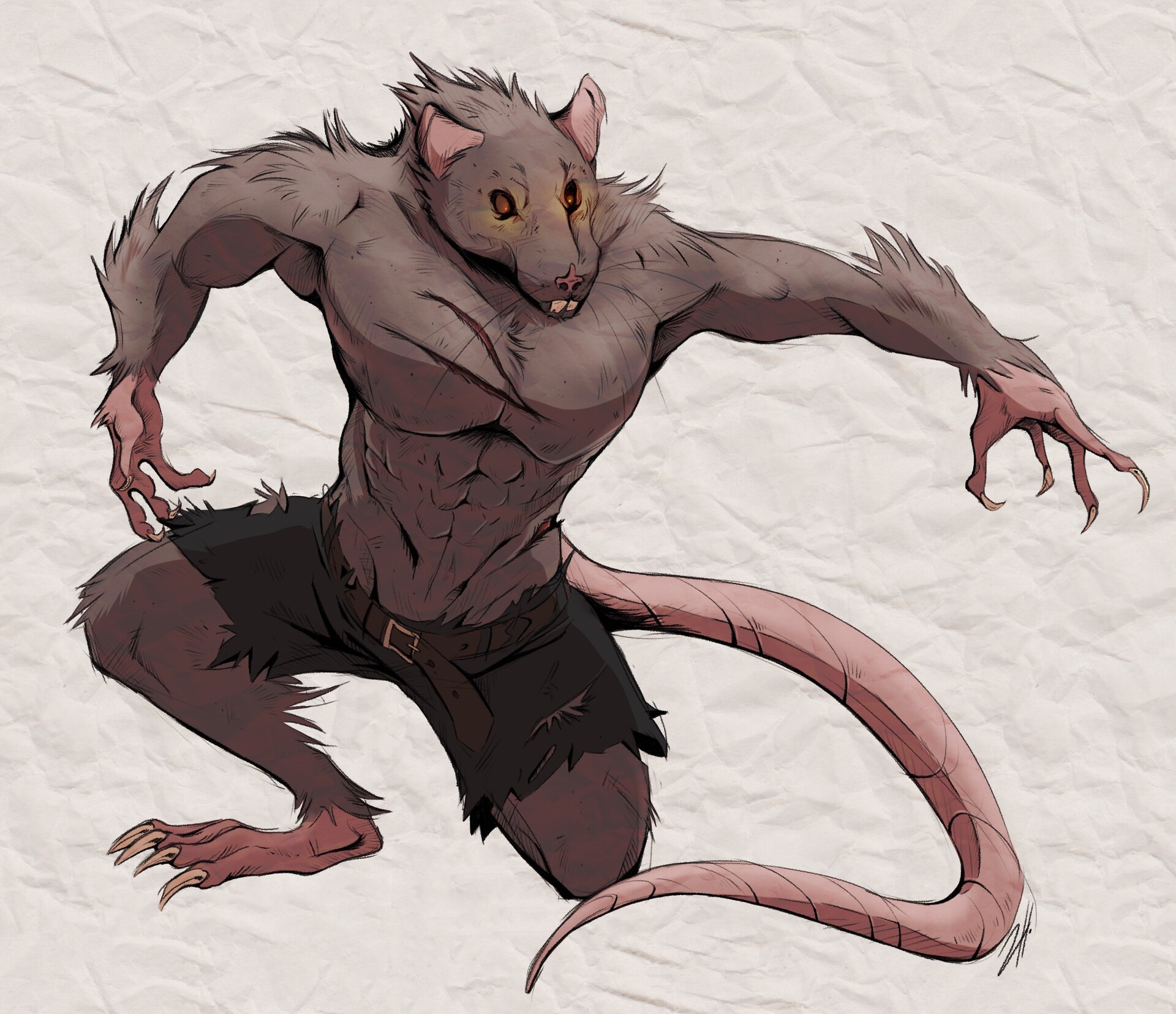ArtStation Were Rat artstation-were-rat