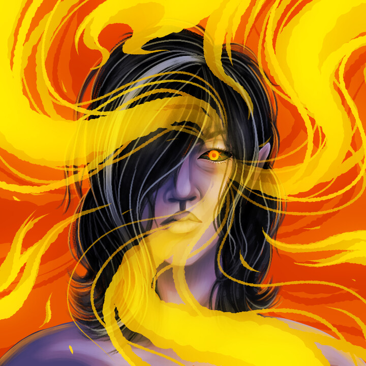 ArtStation frenzied flame