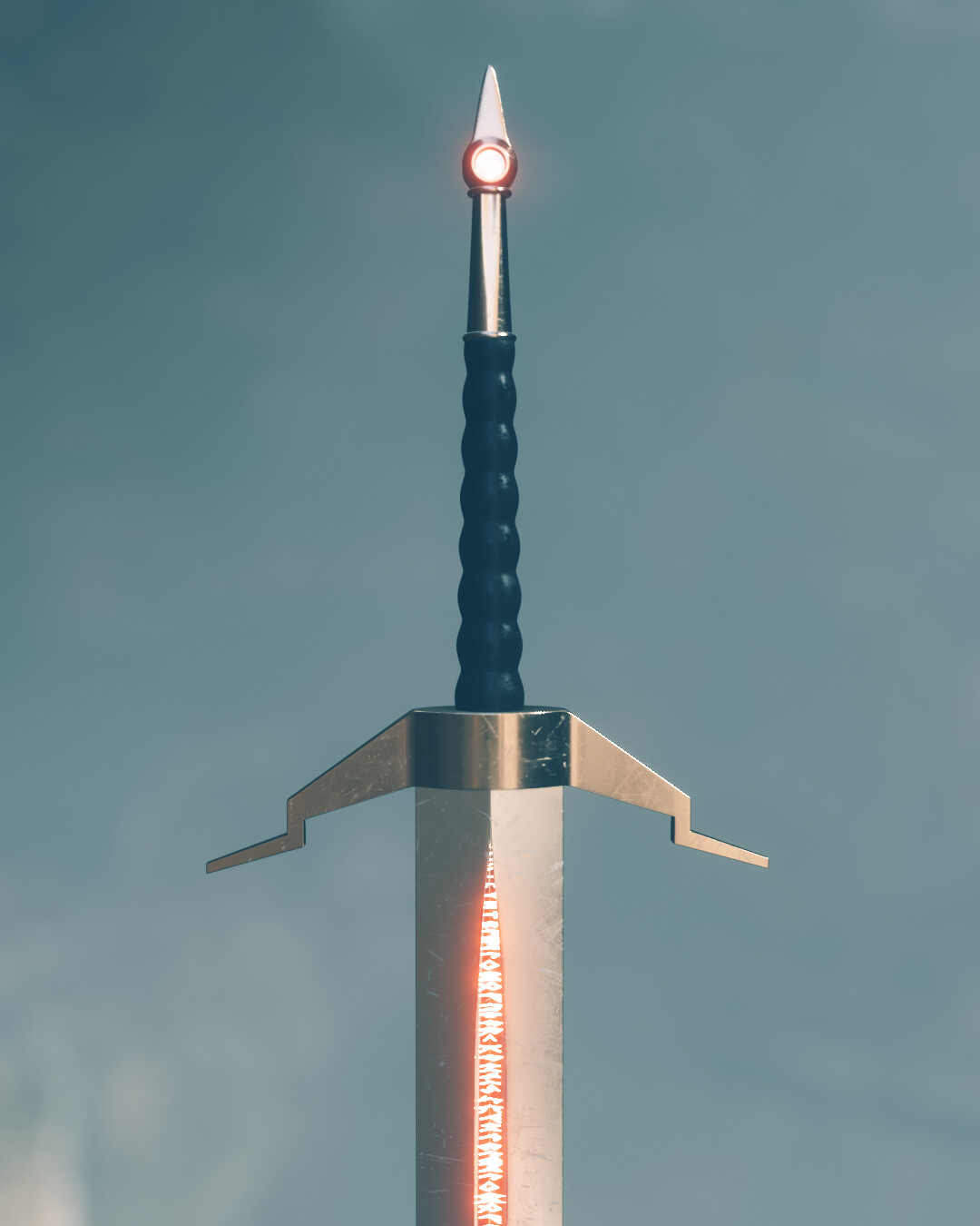 Matthew Ricci - Blender Project 02: Sword in Stone