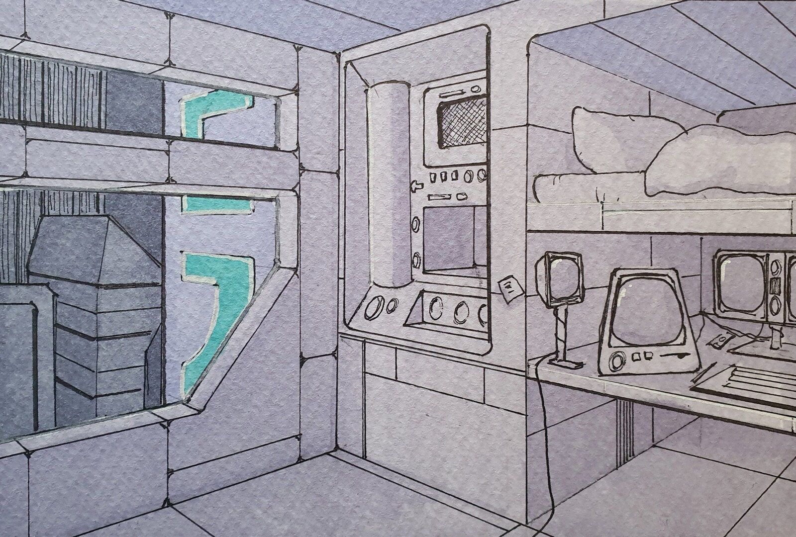 Small apartment. 