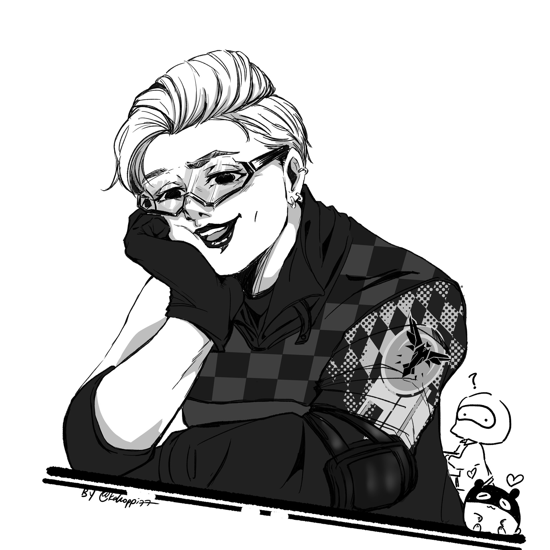 ArtStation - Osa From Rainbow Six Siege (Fan art)