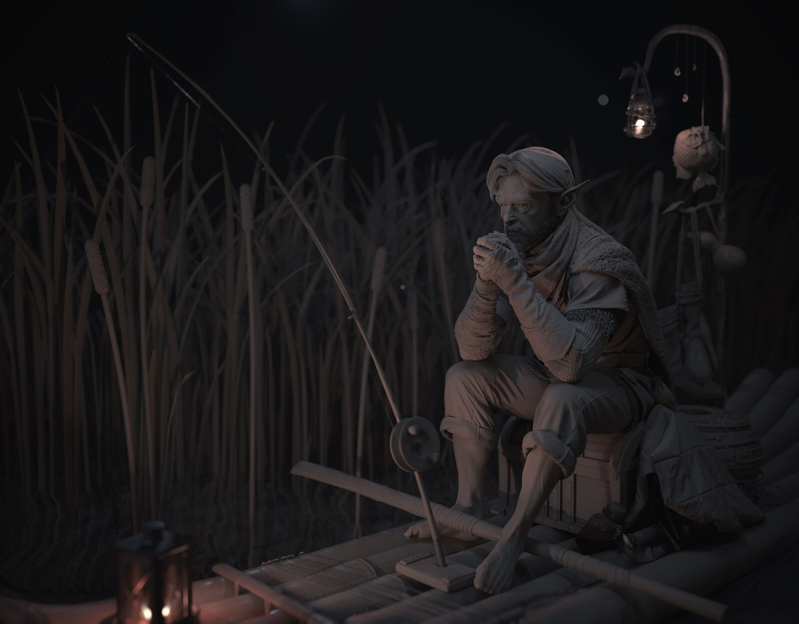clay render