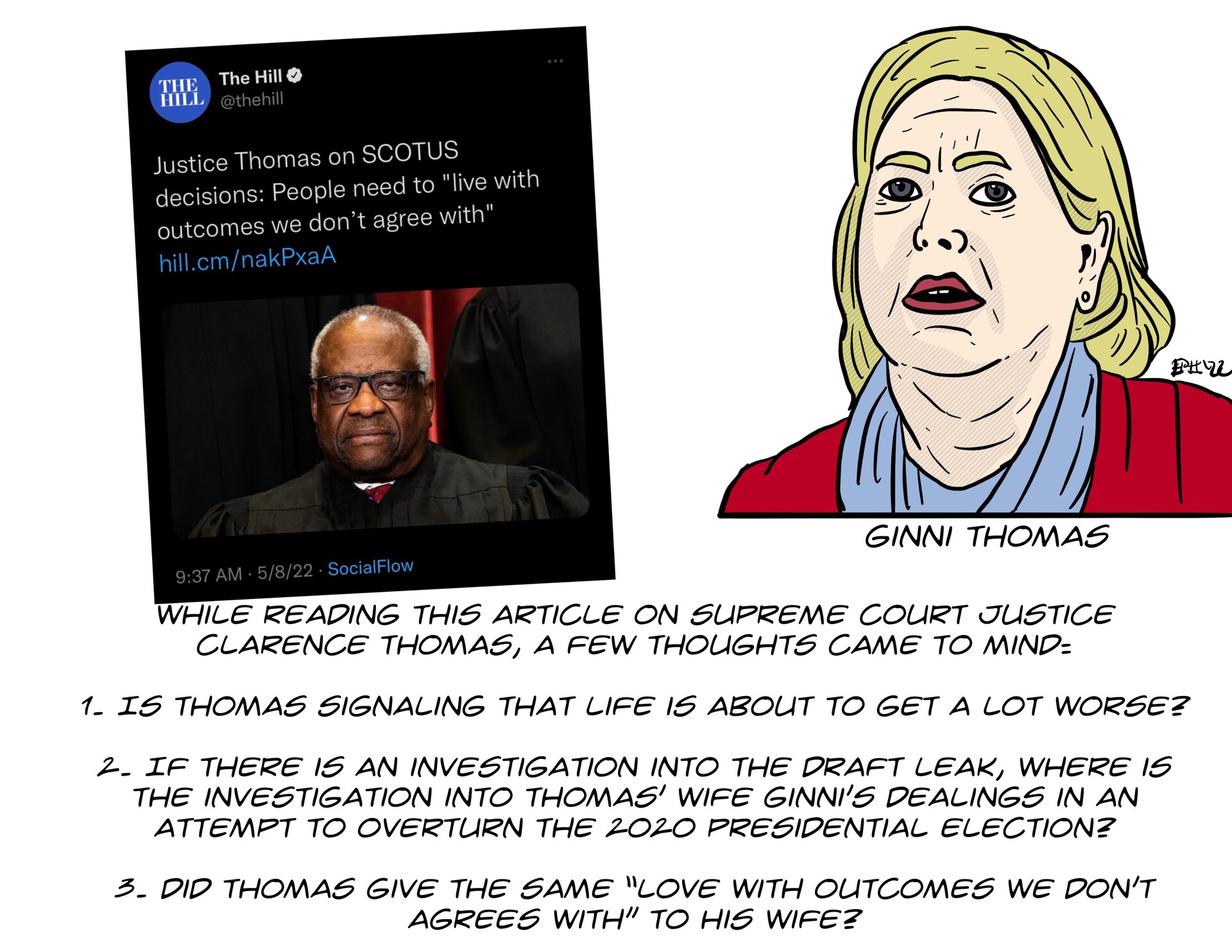 The Long Shadow Of Clarence Thomas'S Terrifying Wish - ftsqgfc