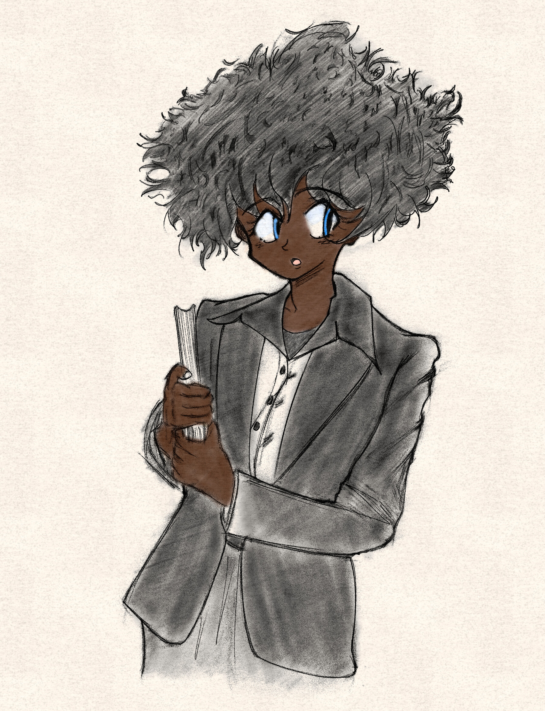 Artstation nancy arnold original character drawing