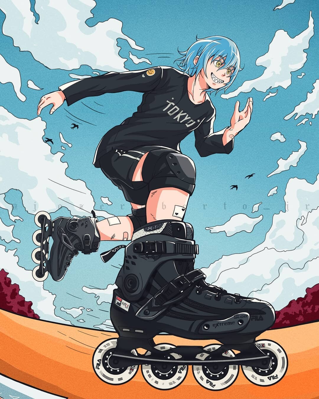 Roller Skate Anime