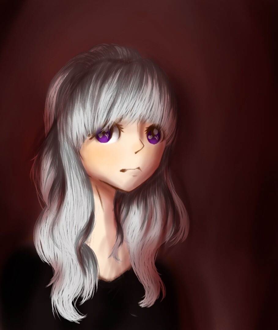 ArtStation - Strange girl