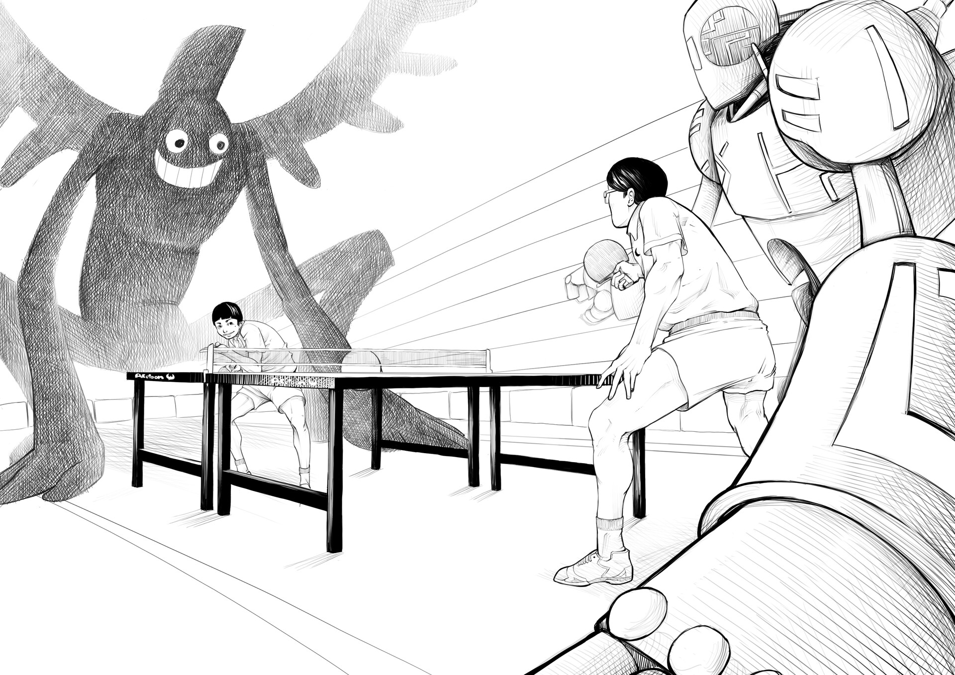 First Look: Ping Pong – The Animation