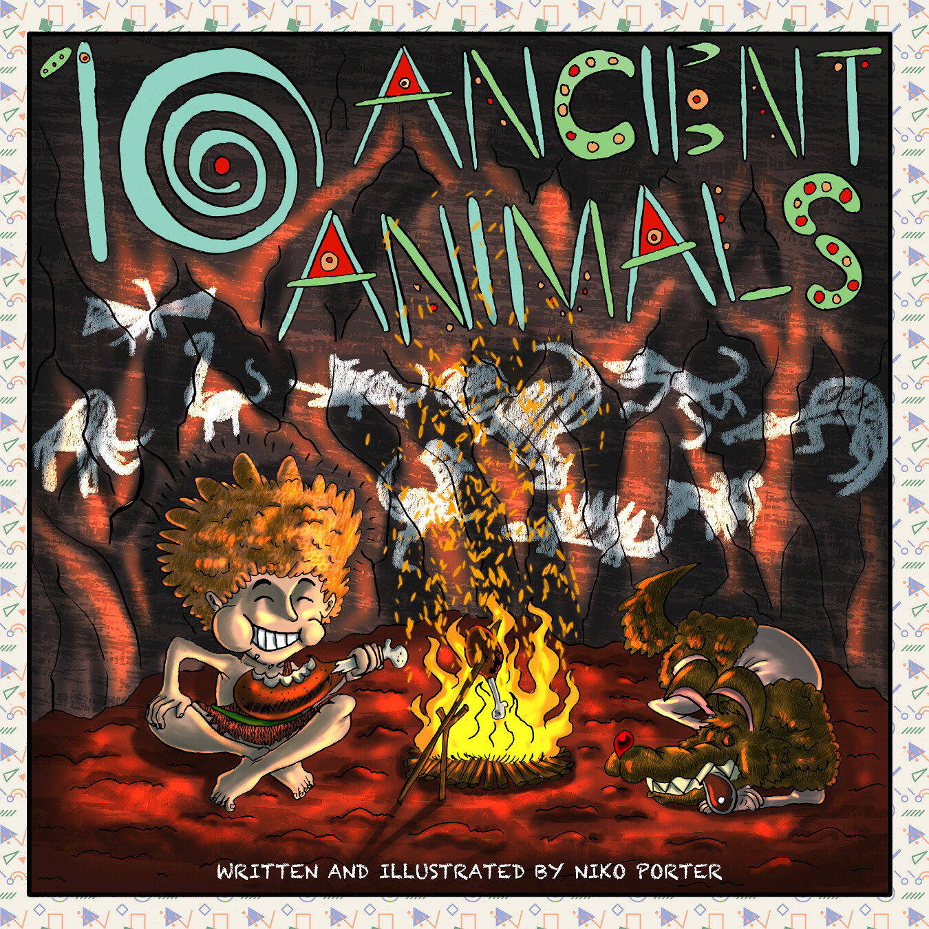 10 Ancient Animals: Counting Book for Children