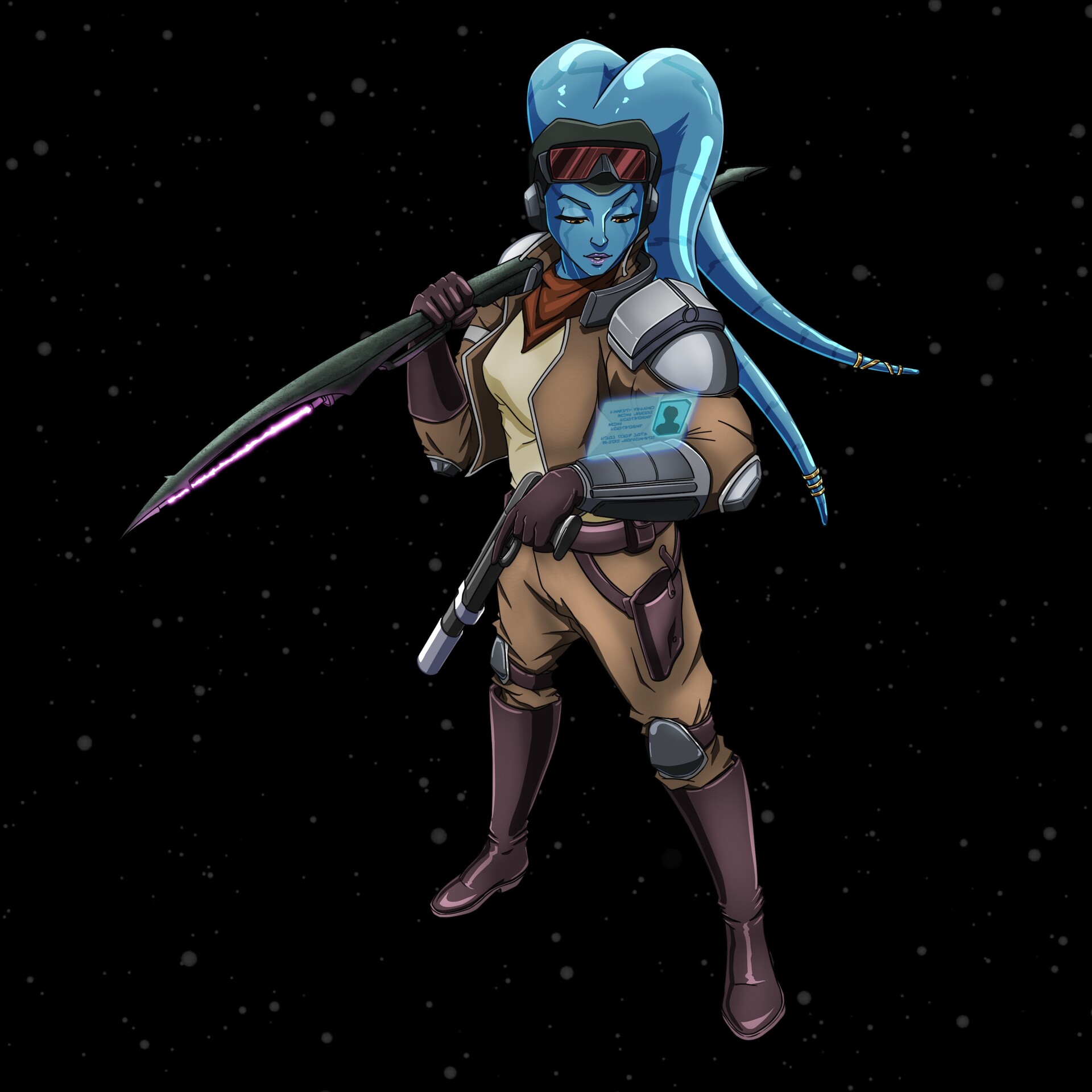 Star Wars Female Bounty Hunter