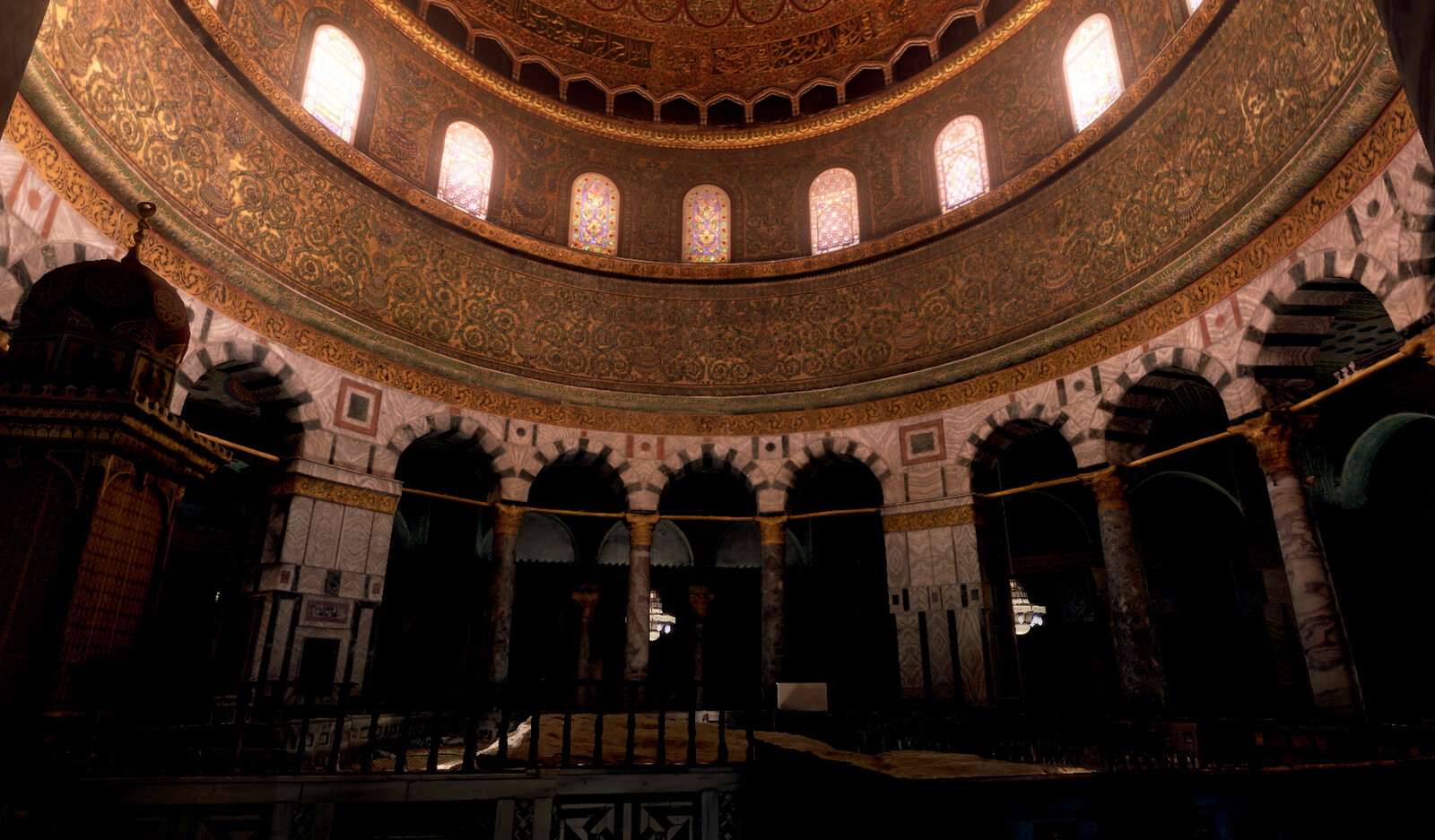 Dome of the Rock Interior