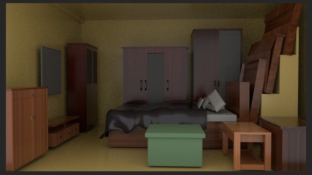 ArtStation - 3D Room interior model