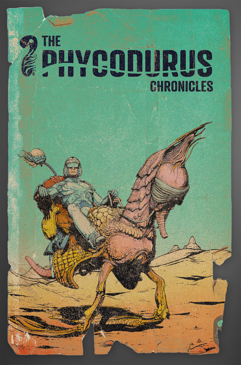 Phycodurus vintage comic book cover