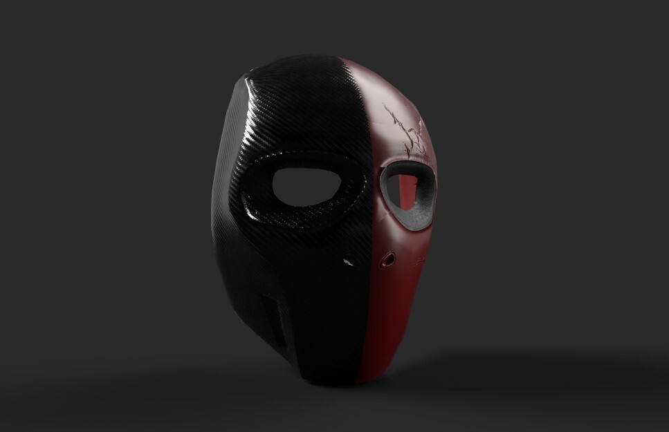 ArtStation - heist mask