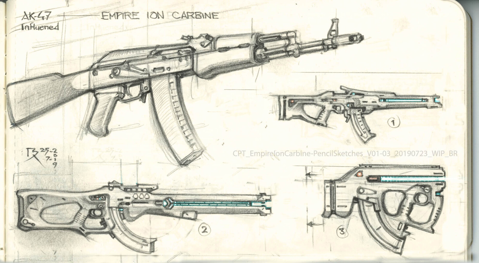 Empire Guard Weapons-ION CARBINE 1-3
