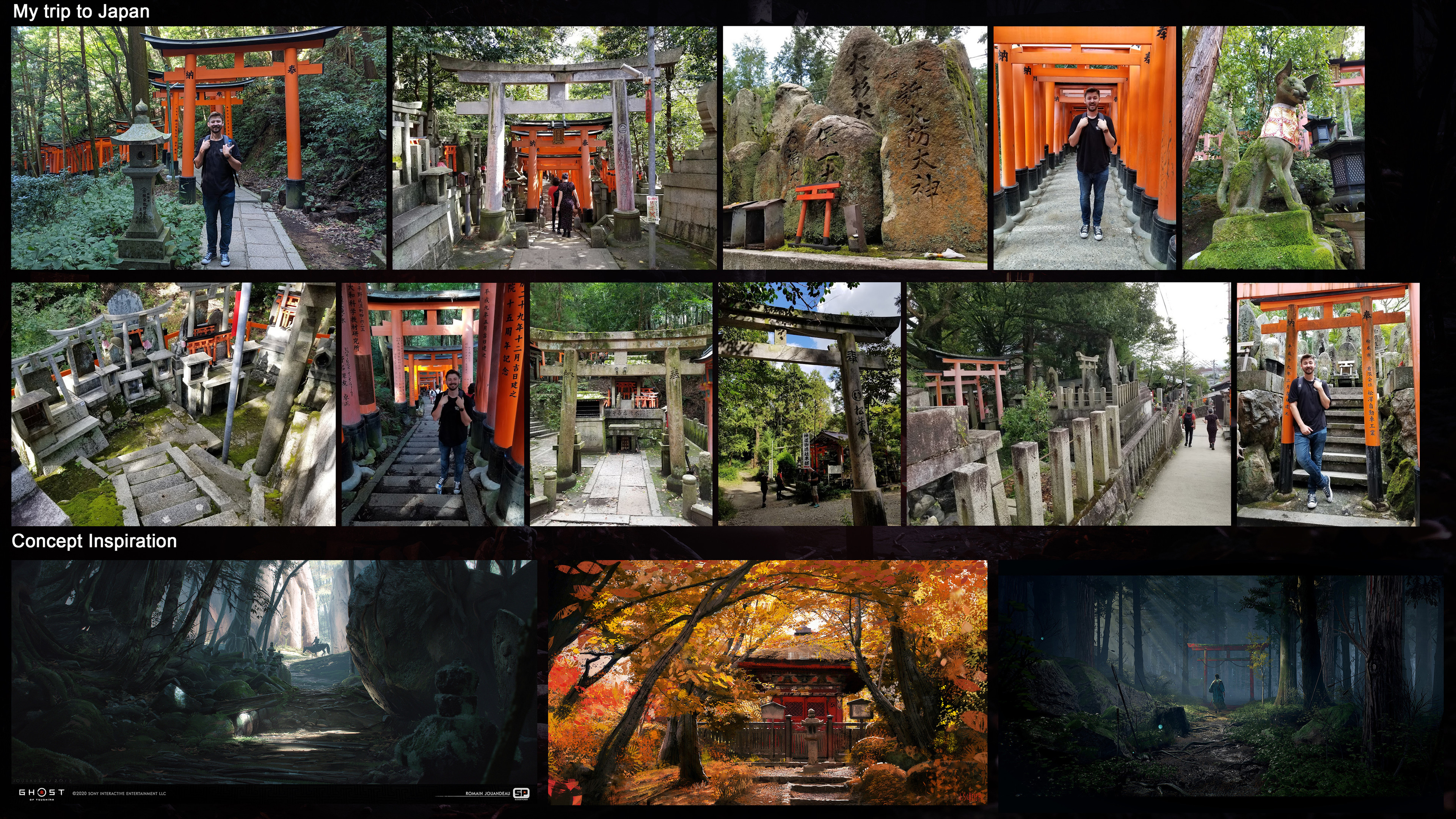 Personal reference from my trip to Japan and concept art inspiration