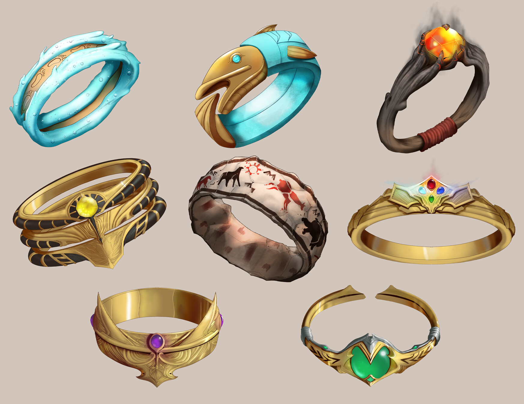 ArtStation Various TTRPG Items