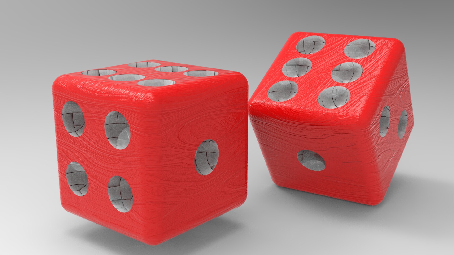 ArtStation Dice 3d model