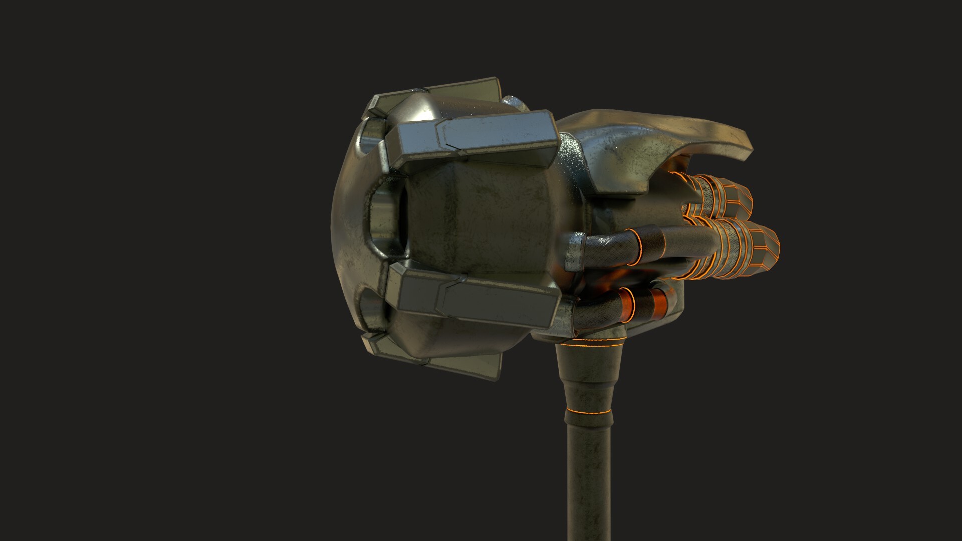 ArtStation Reinhardt Hammer Rivisitation