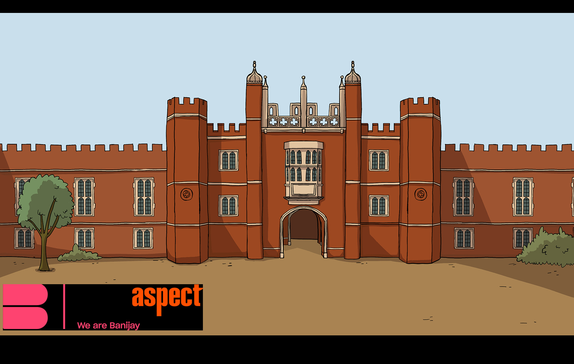 Queen Elizabeth Episode 
EXT Hampton Court