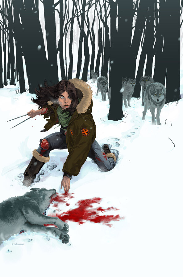 絵 Kalman Andrasofszky - X-23 (2010)