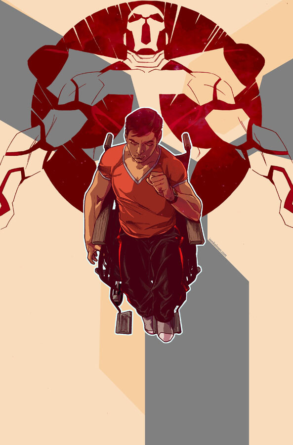 Cover art for Soldier ZERO issue 3 published by BOOM!