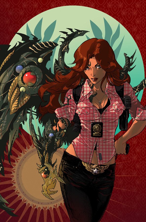 Inventory cover featuring Sarah Pezzini AKA Witchblade