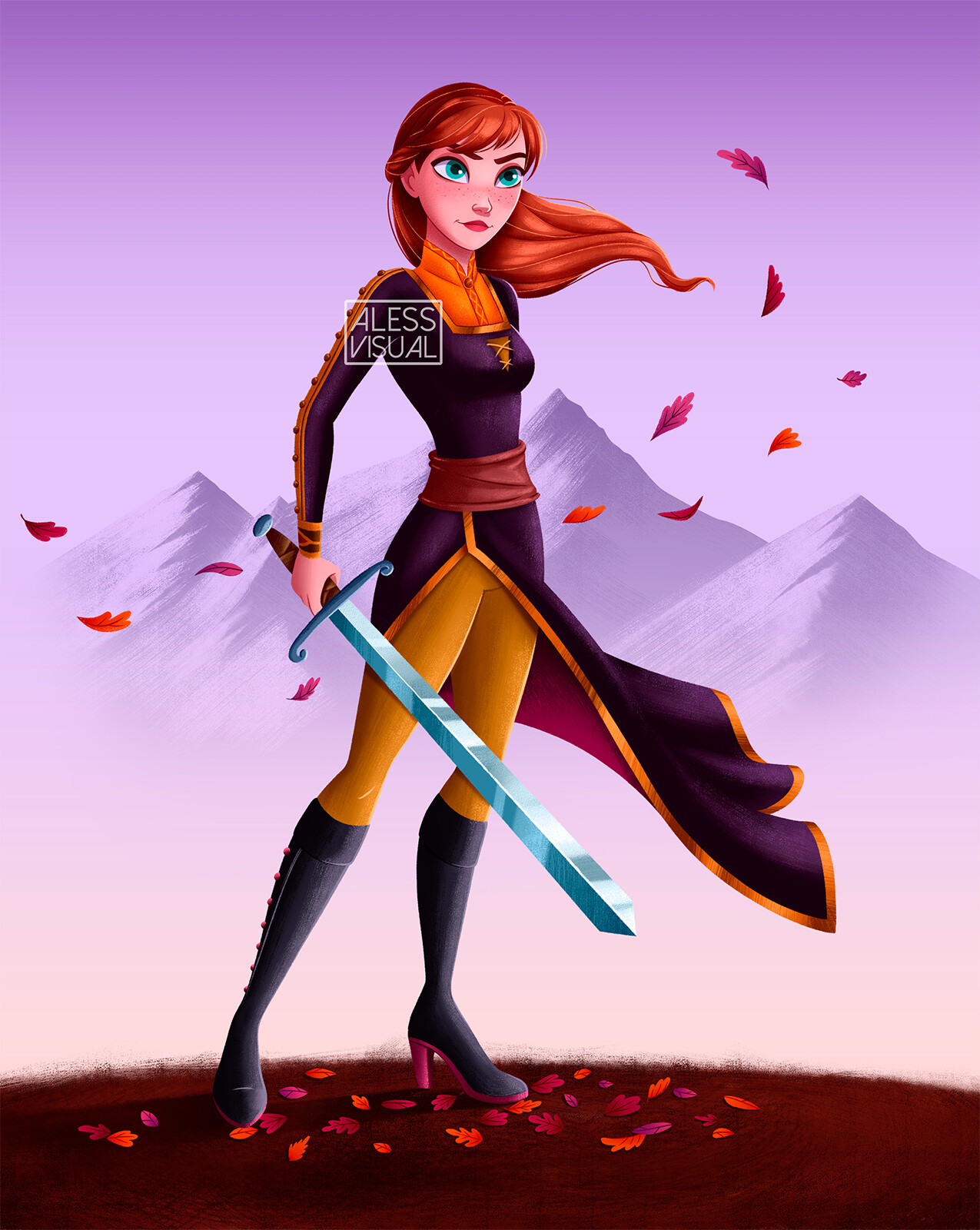 Frozen Anna Deviantart - kitrlfq
