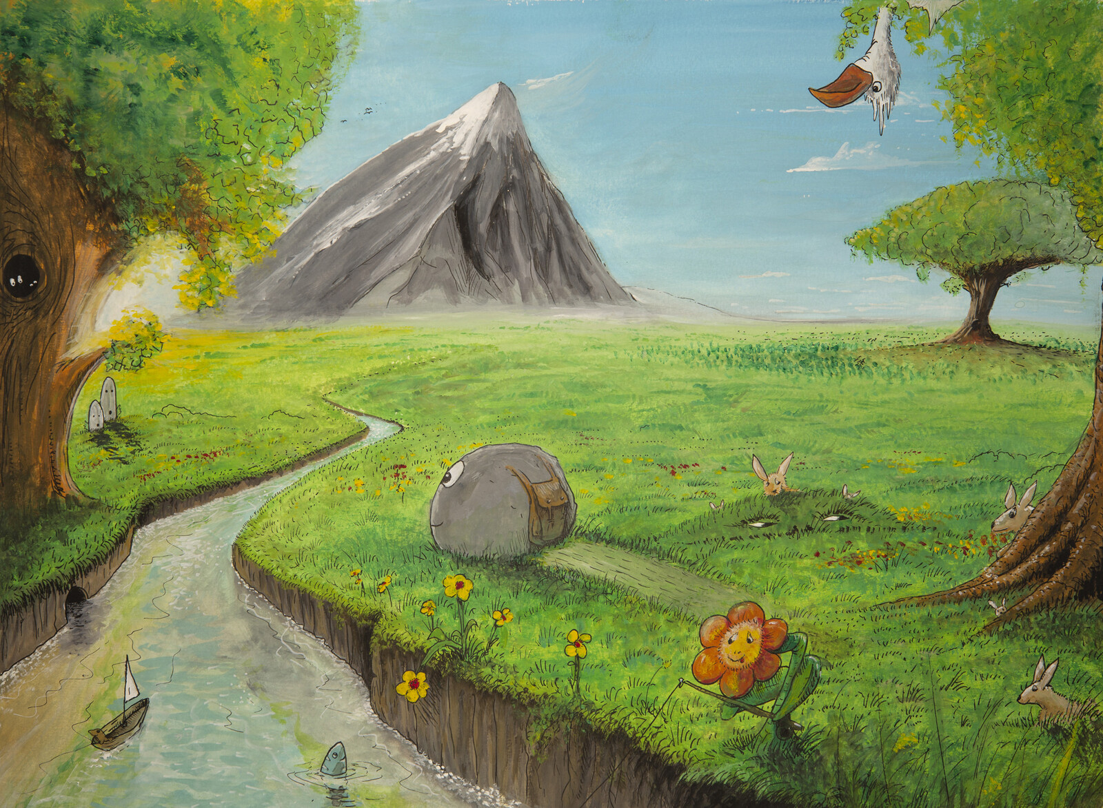 Rune Gabrielsen - The little stone who wanted to grow up. (image 4)