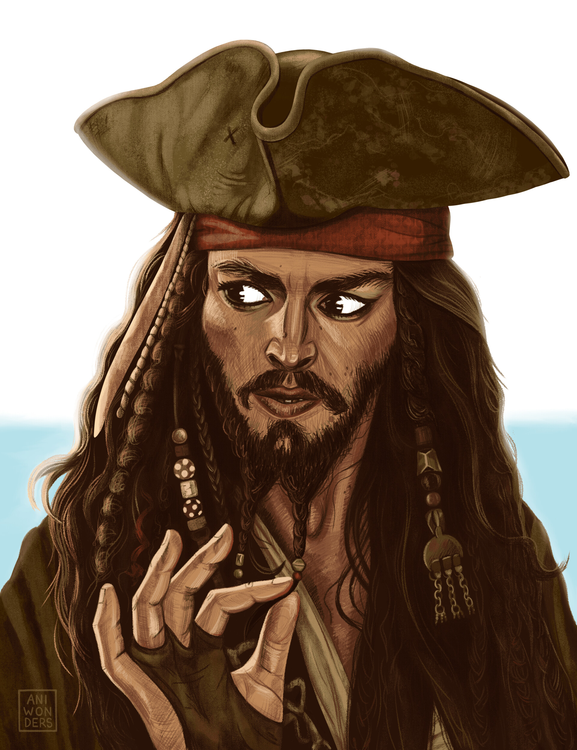 ArtStation - Pirate Jack Sparrow
