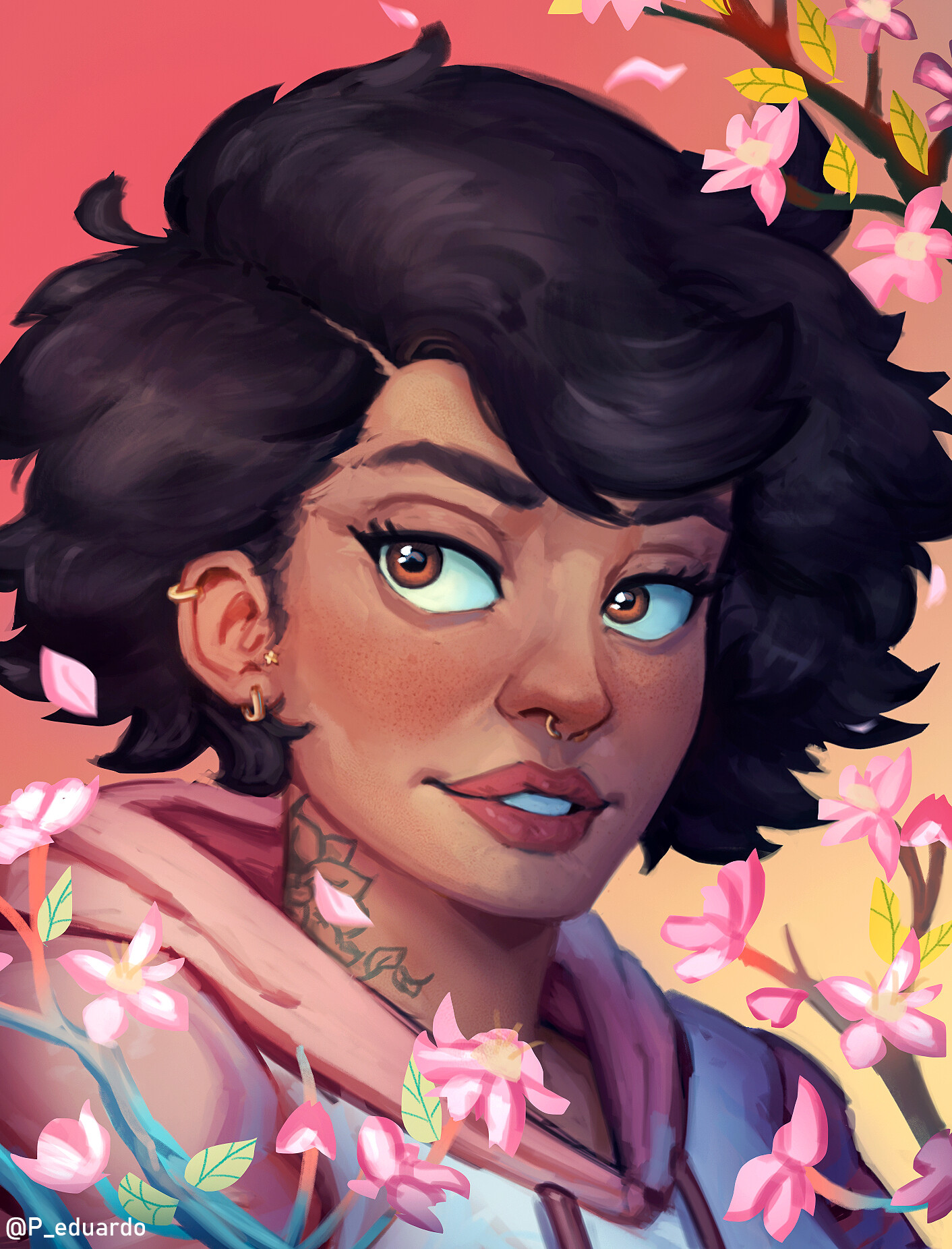 ArtStation Flower Girl