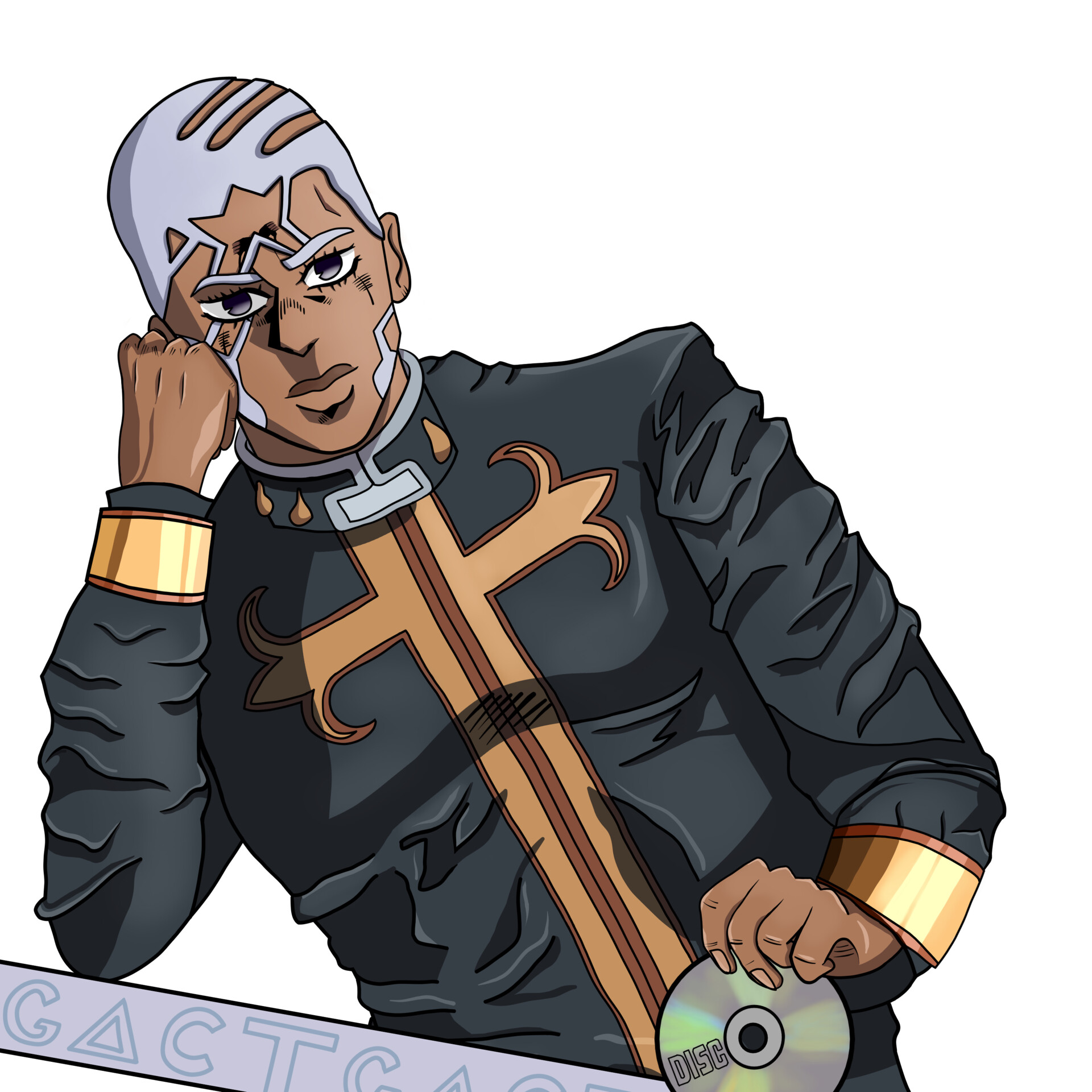 Pucci's debut appearance (Manga-Anime) : r/StardustCrusaders