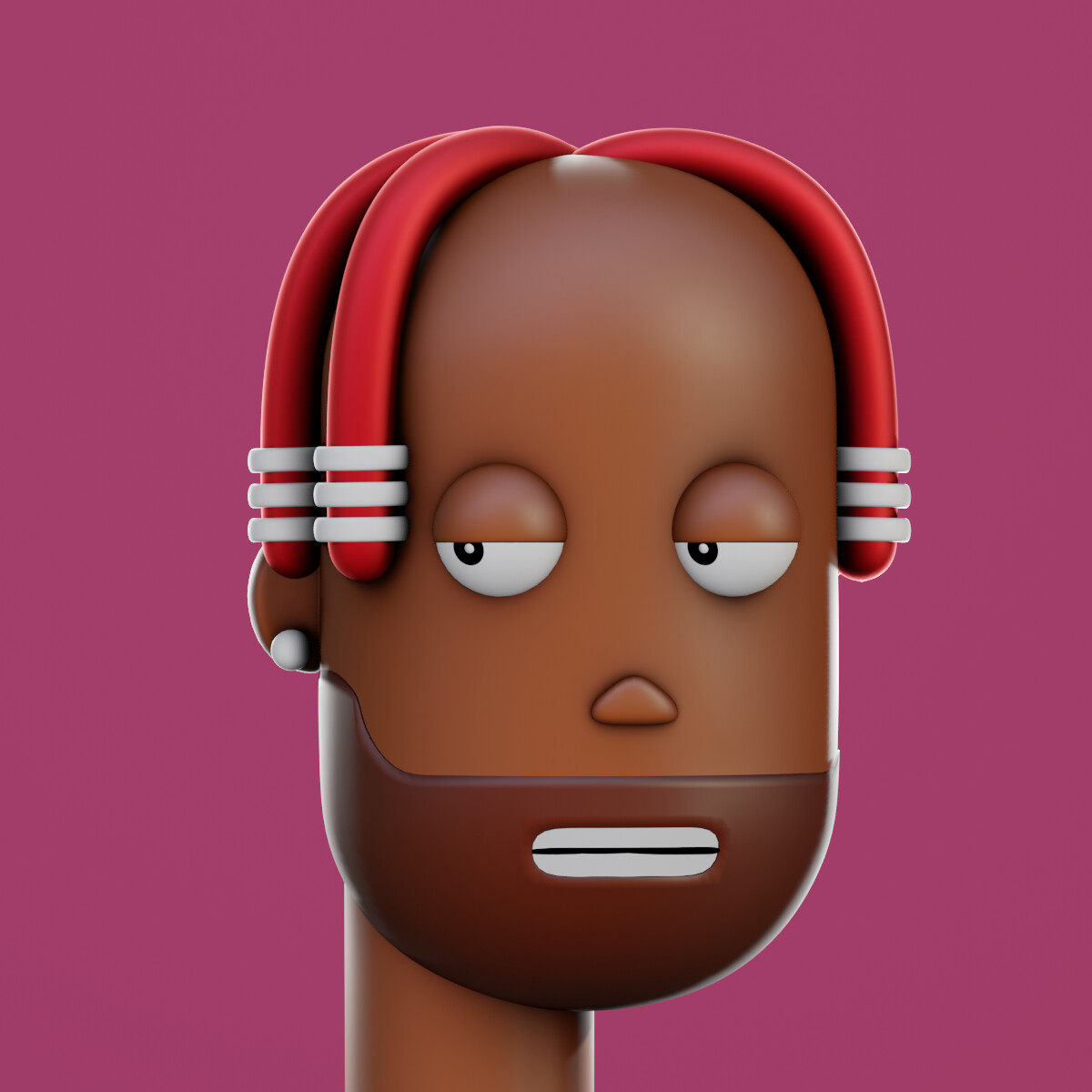 macaproducoes - CRYPTO PUNK 3D (DOWNLOAD 3D MODEL)