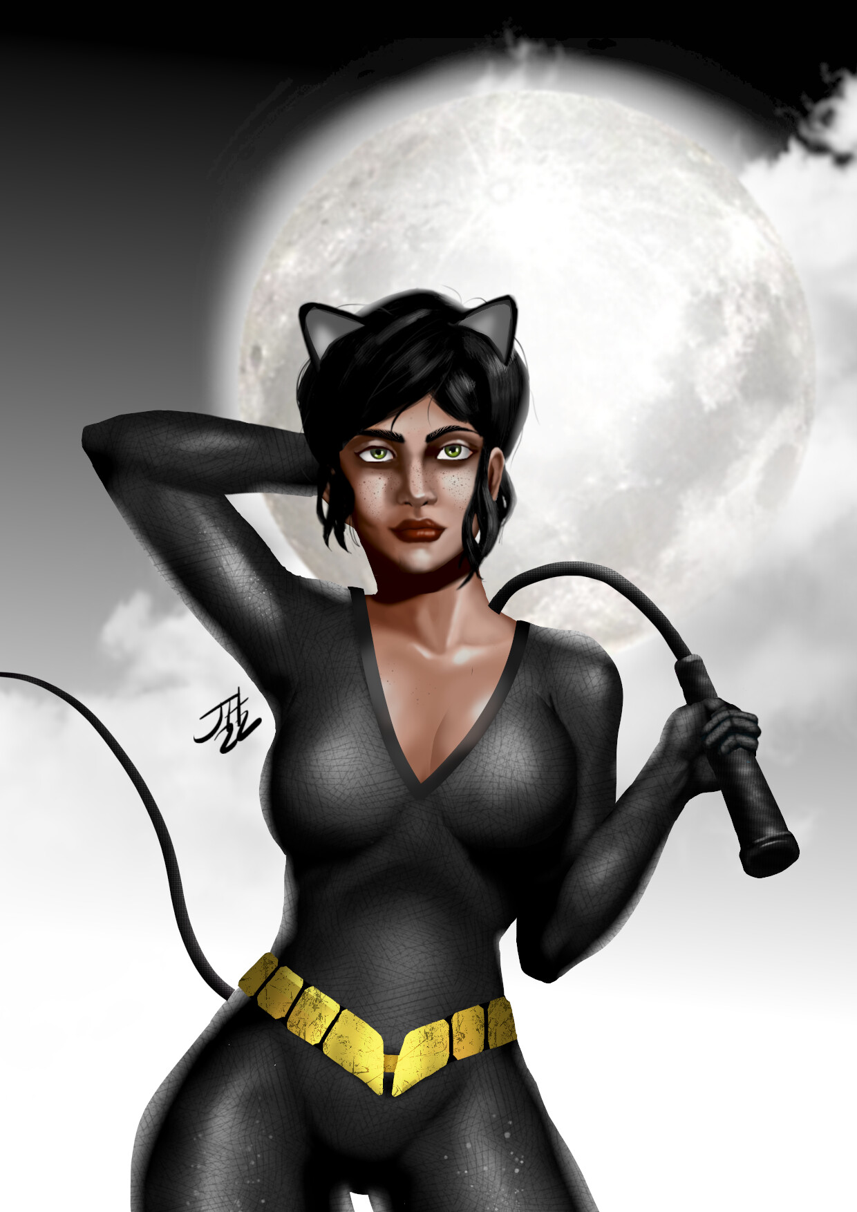 ArtStation Catwoman Fanart