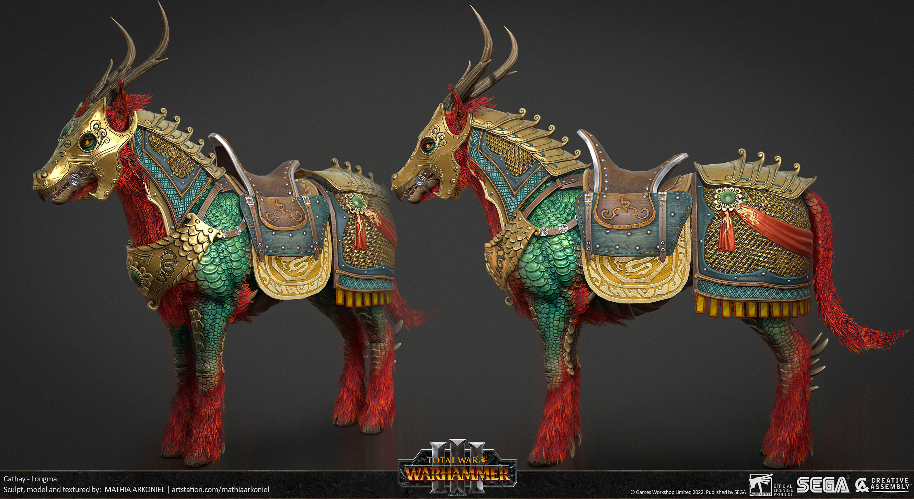 Creative Assembly Total War WARHAMMER III Character Art