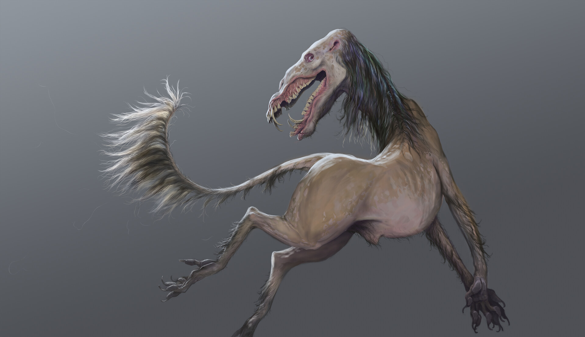 ArtStation Demon horse
