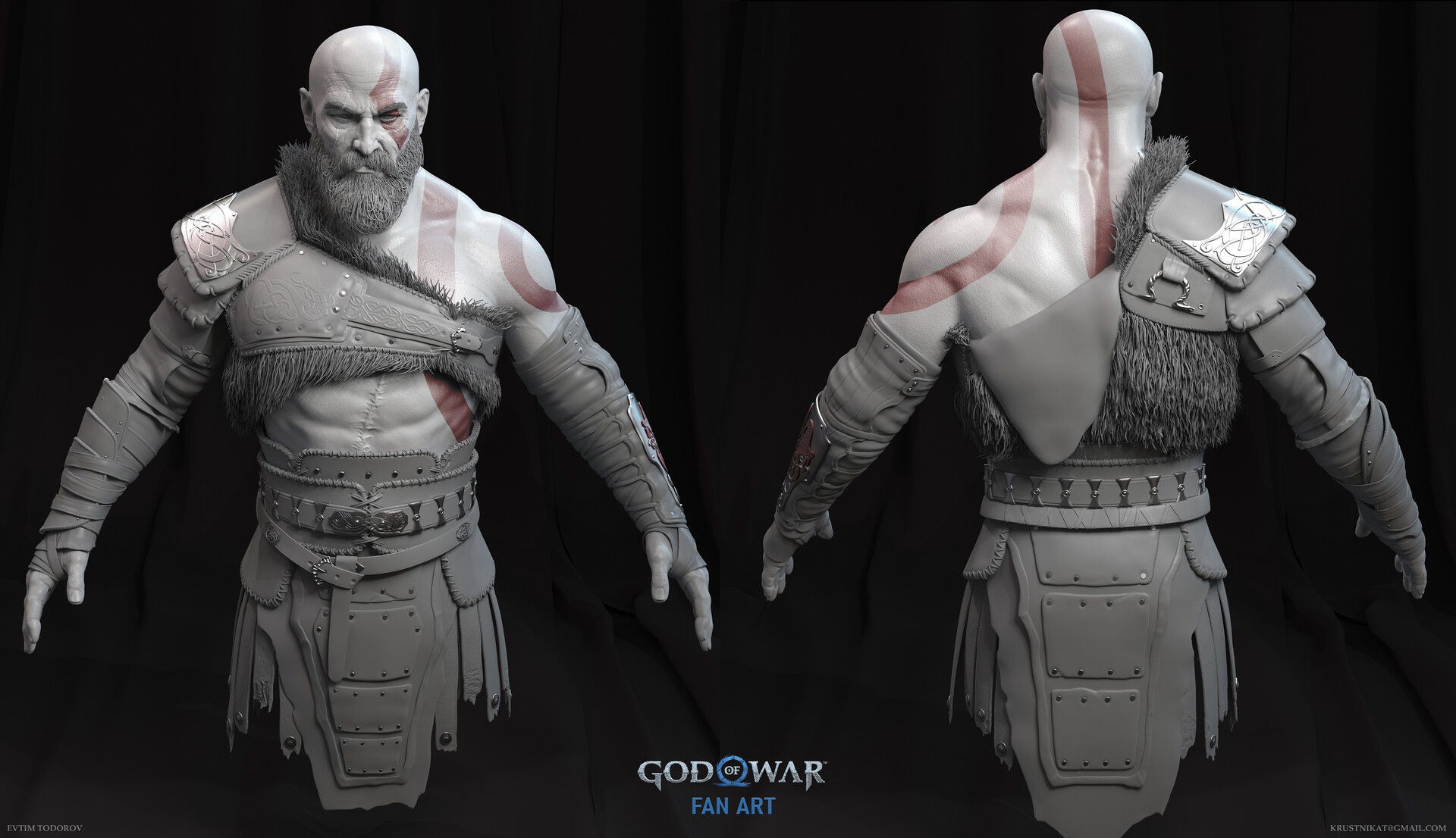 ArtStation - God of war Ragnarok -thor- fan art