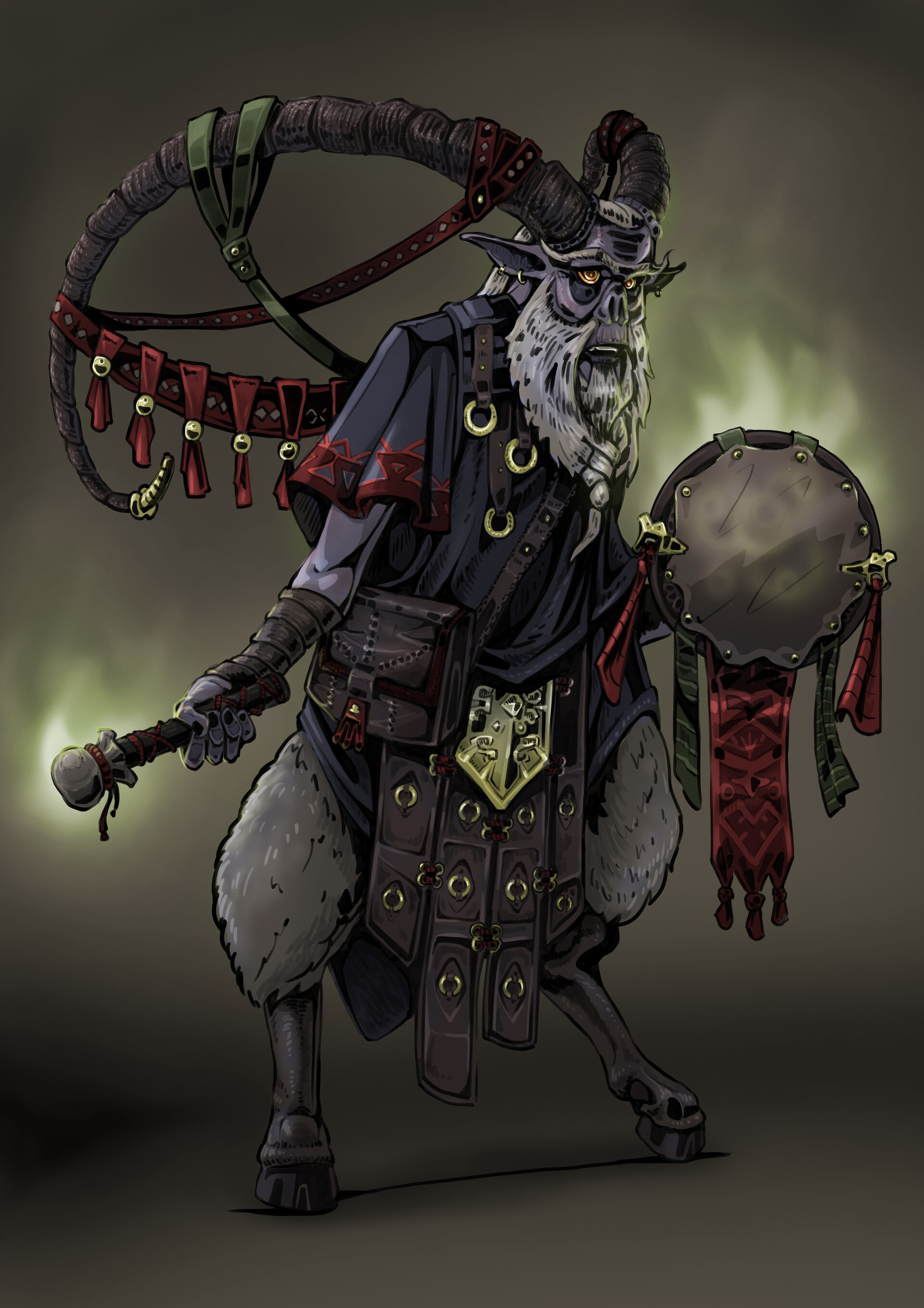 ArtStation Satyr Shaman