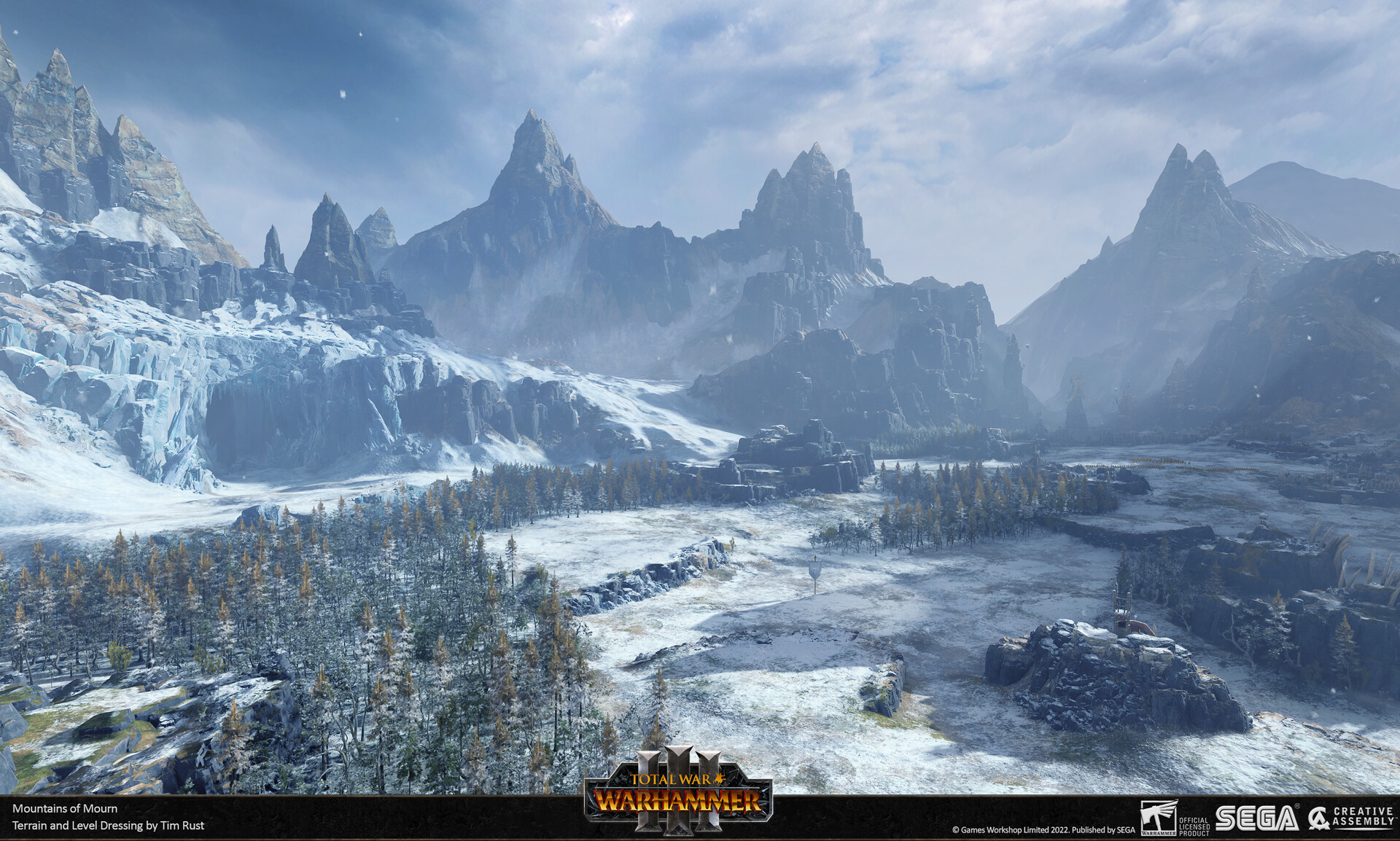 Tim Rust - Total War: Warhammer 3 - Mountains of Mourn Ogre battle