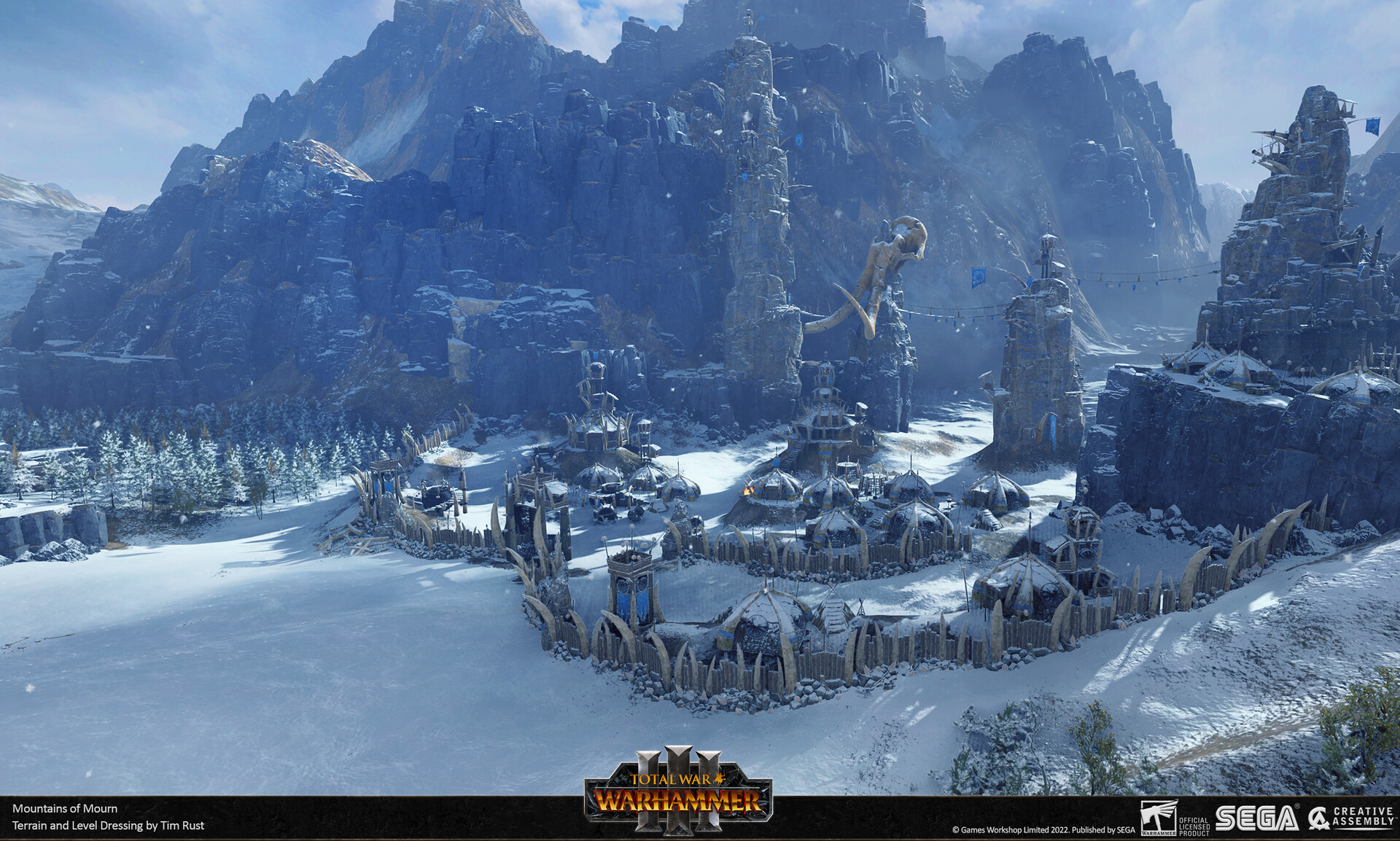 Tim Rust - Total War: Warhammer 3 - Mountains of Mourn Ogre battle