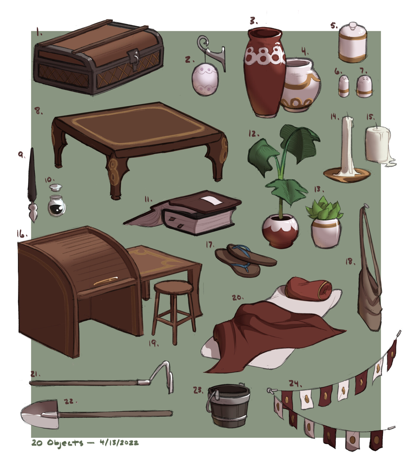 24 Objects